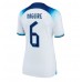 England Harry Maguire #6 Replika Hemma matchkläder Dam VM 2022 Korta ärmar